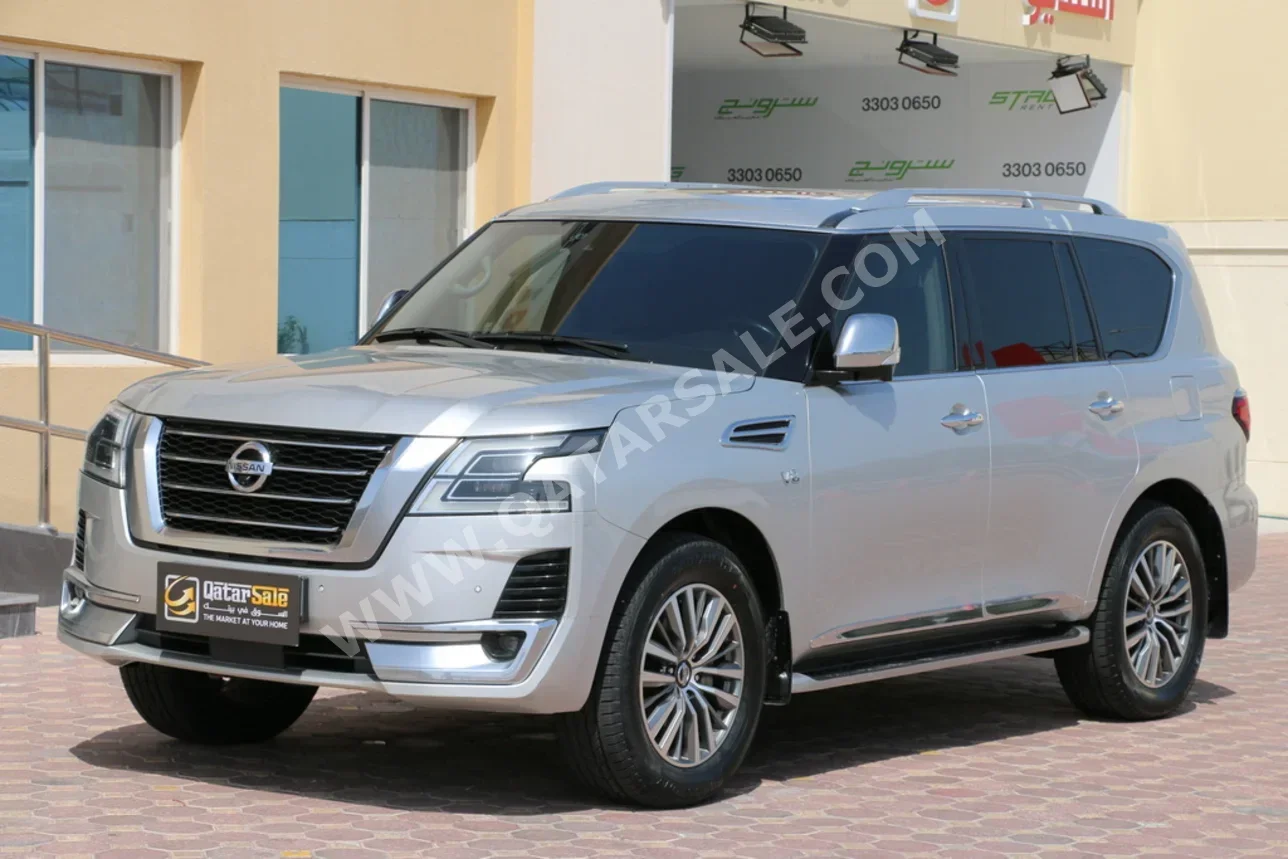 Nissan  Patrol  Platinum  2020  Automatic  160,000 Km  8 Cylinder  Four Wheel Drive (4WD)  SUV  Silver