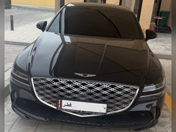 Genesis  G80  2025  Automatic  13,000 Km  4 Cylinder  Rear Wheel Drive (RWD)  Sedan  Black  With Warranty