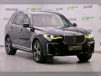 بي ام دبليو  الفئة - اكس  اكس 7  2020  اوتوماتيك  118,000 كم  6 سلندر  دفع رباعي  اس يو في  أزرق غامق  تحت الضمان
