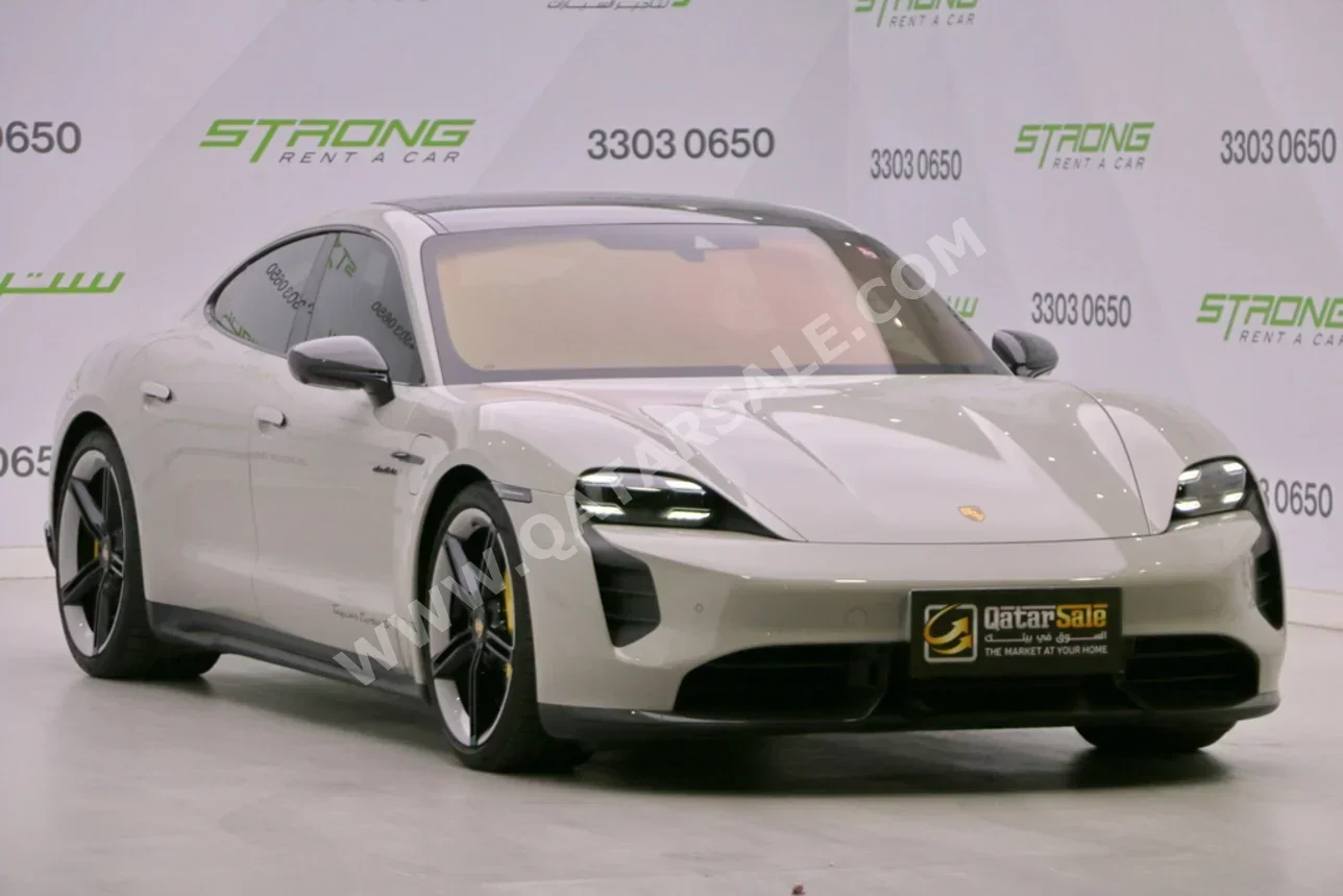 Porsche  Taycan  Turbo S  2021  Automatic  35,000 Km  0 Cylinder  All Wheel Drive (AWD)  Sedan  Gray  With Warranty