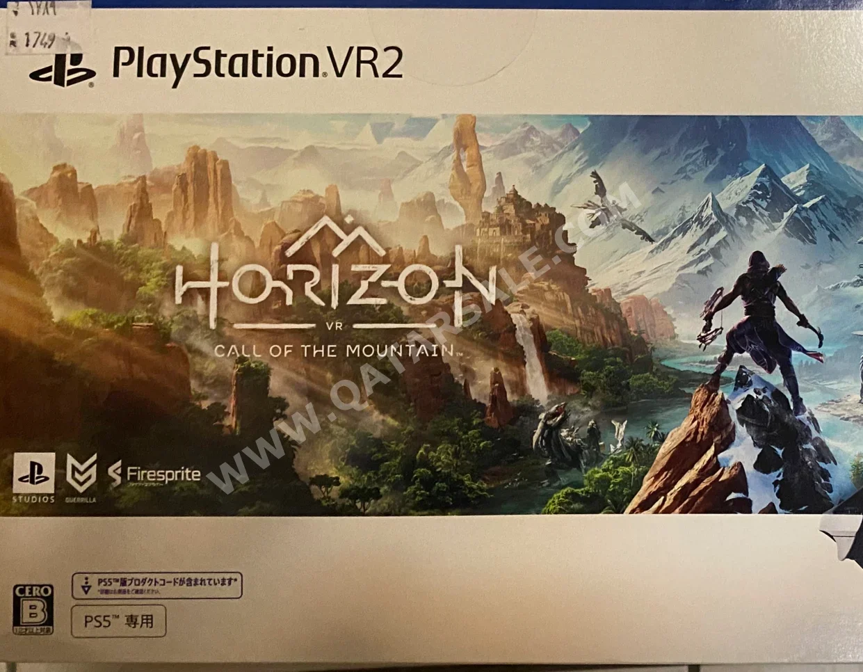 Sony  PS VR 2  - Playstation  Knuckles Included