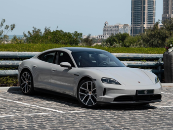 Porsche  Taycan  2025  Tiptronic  4,000 Km  0 Cylinder  Rear Wheel Drive (RWD)  Classic  Gray  With Warranty