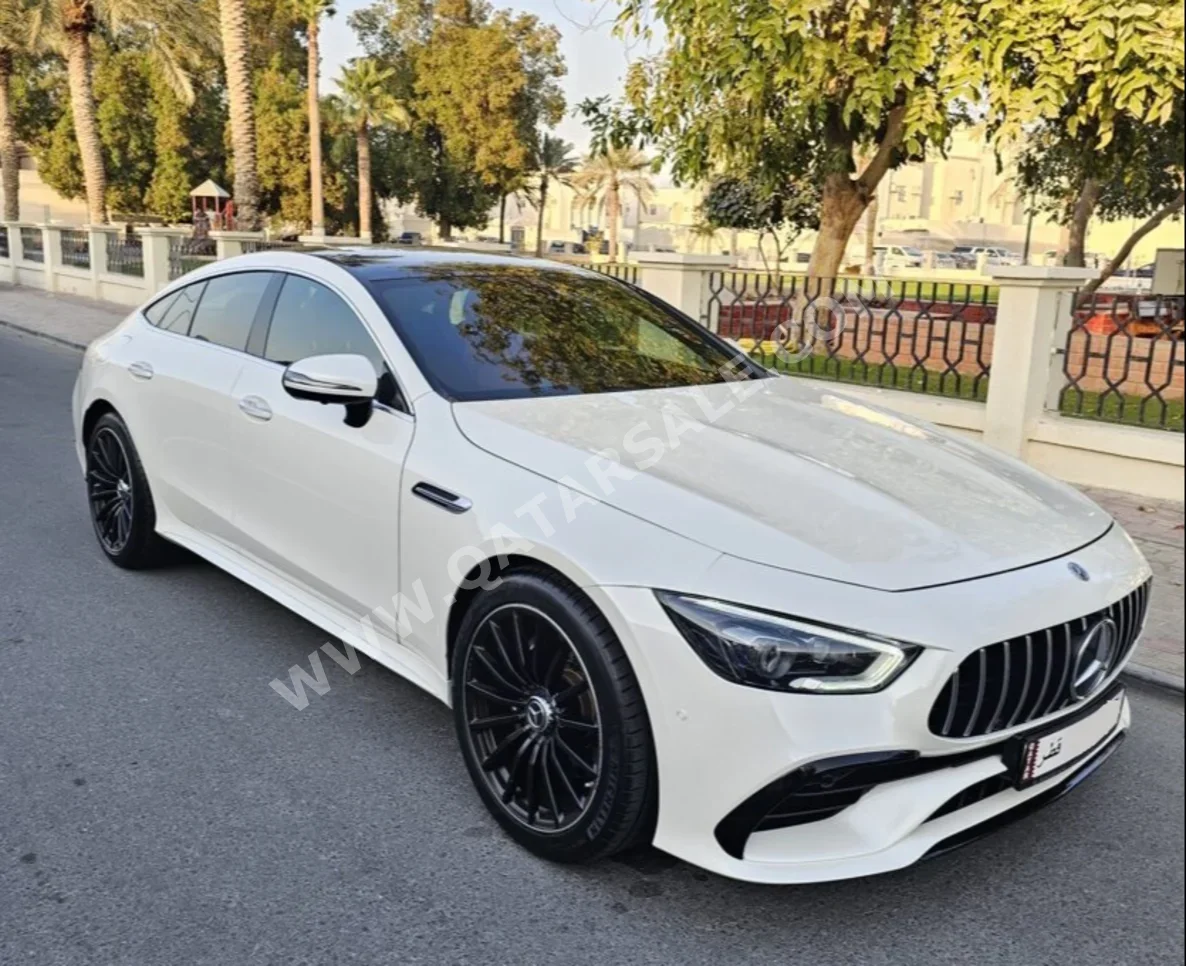 Mercedes-Benz  GT  43 AMG  2021  Automatic  34,400 Km  6 Cylinder  Rear Wheel Drive (RWD)  Sedan  White  With Warranty
