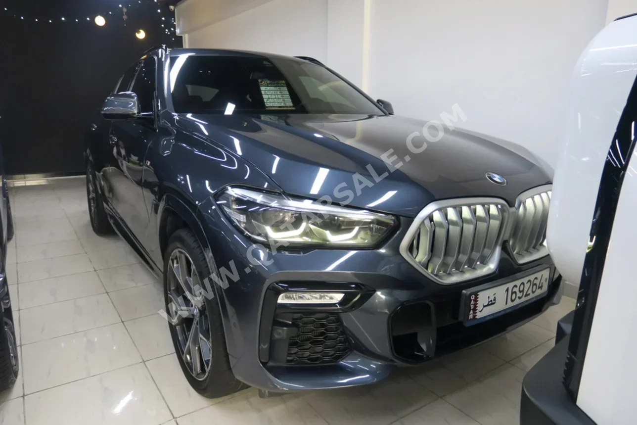بي ام دبليو  الفئة - اكس  اكس 6 40اي  2021  اوتوماتيك  115,000 كم  6 سلندر  دفع رباعي  اس يو في  ازرق  تحت الضمان