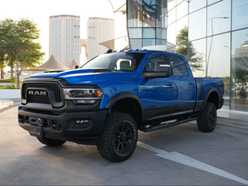 دودج  رام  باور واجن  2024  اوتوماتيك  2,500 كم  8 سلندر  دفع رباعي  بيكب  ازرق  تحت الضمان