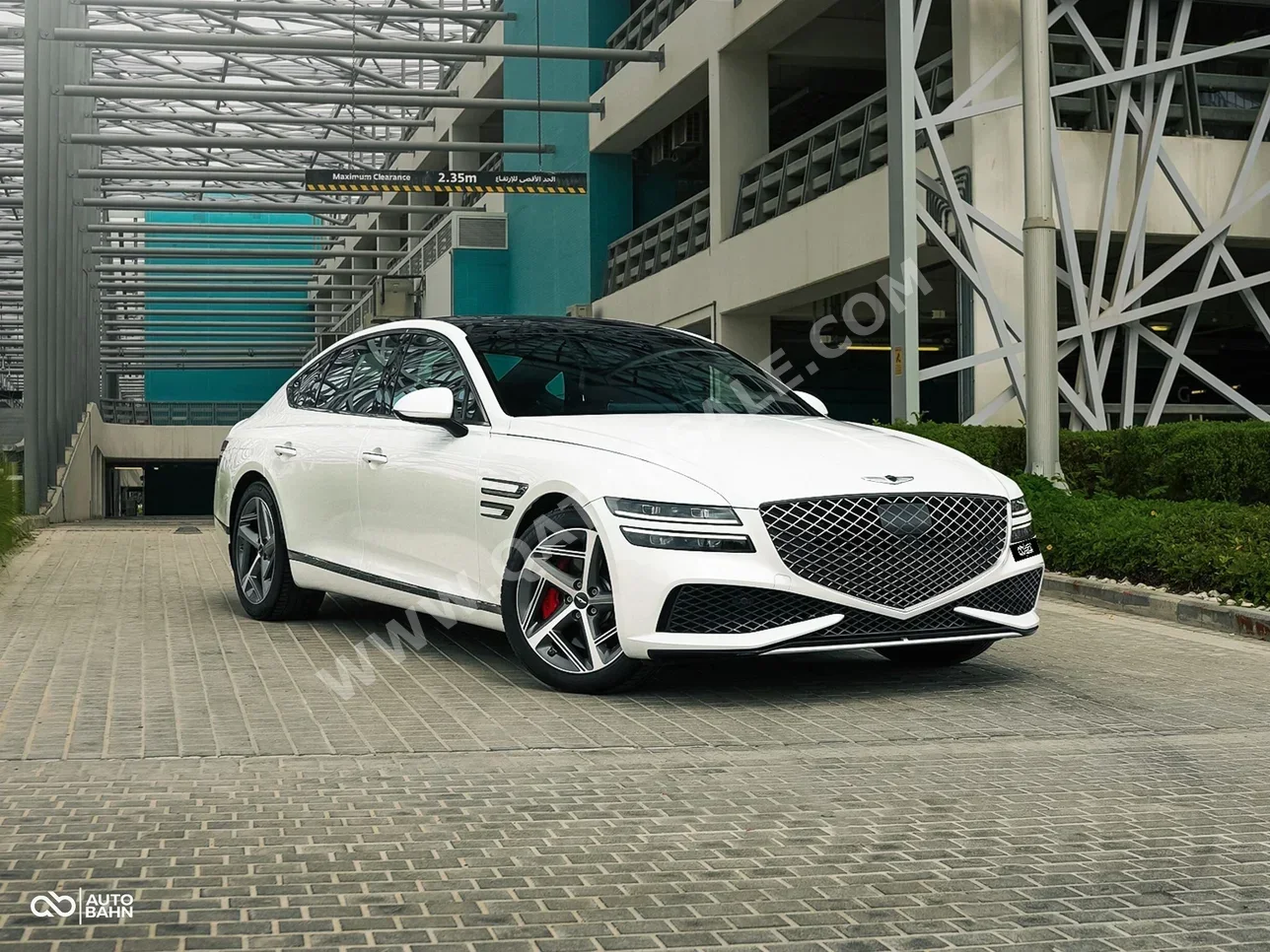 جينيسيس  جي 80  2023  اوتوماتيك  40,000 كم  6 سلندر  دفع كلي مستمر  سيدان  أبيض  تحت الضمان