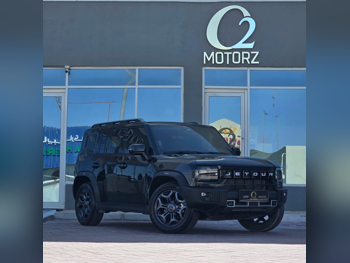 Jetour  T2  2025  Automatic  37,000 Km  4 Cylinder  Four Wheel Drive (4WD)  SUV  Black  With Warranty