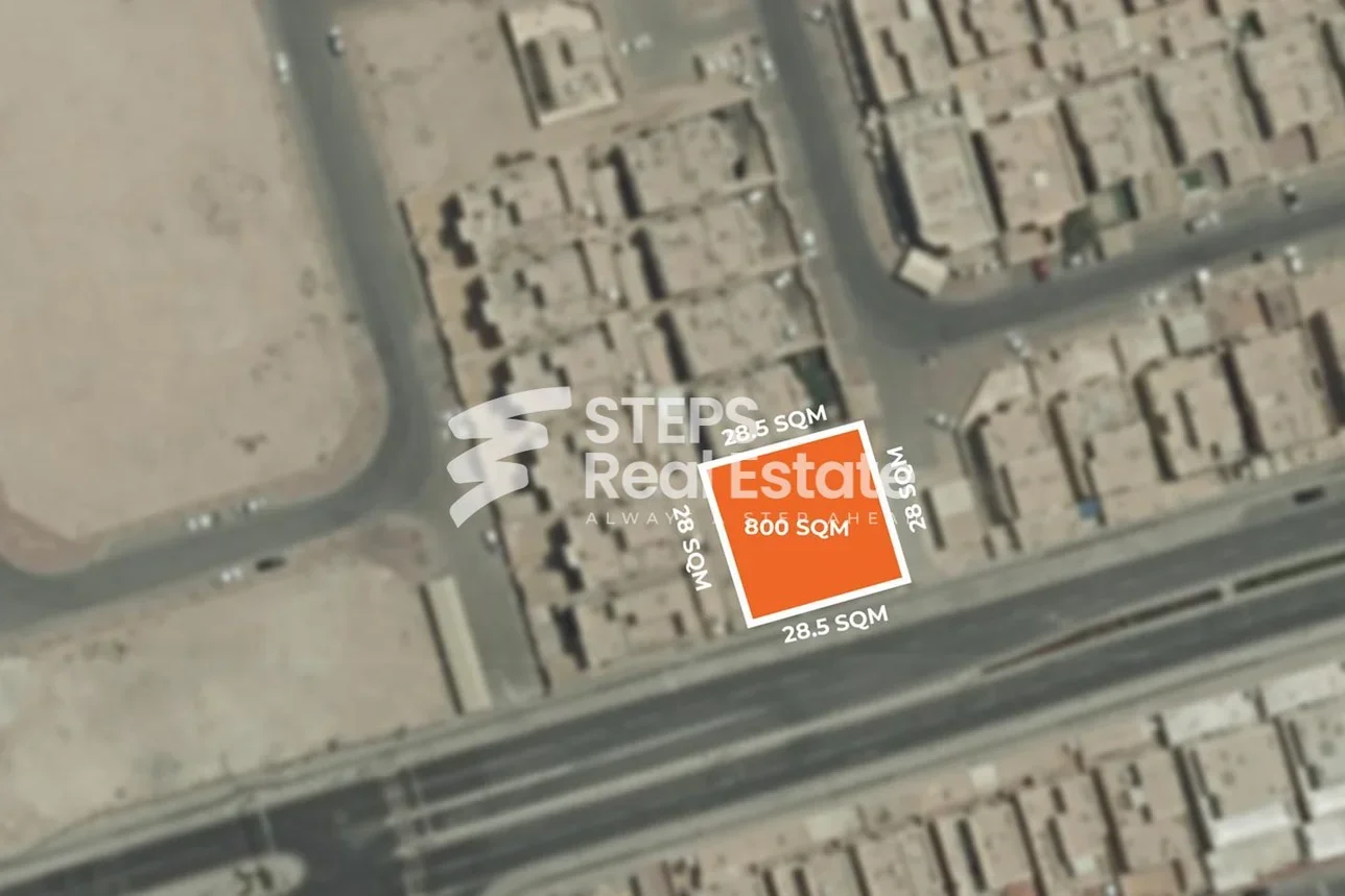 اراضي للبيع  في الدوحة  - الثمامة  -المساحة 800 متر مربع