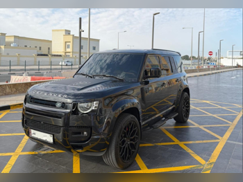 Land Rover  Defender  110 X  2023  Automatic  60,000 Km  6 Cylinder  Four Wheel Drive (4WD)  SUV  Black  With Warranty