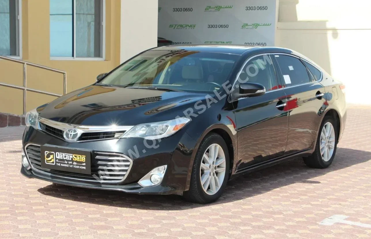 Toyota  Avalon  XLE  2015  Automatic  143,000 Km  6 Cylinder  Front Wheel Drive (FWD)  Sedan  Black