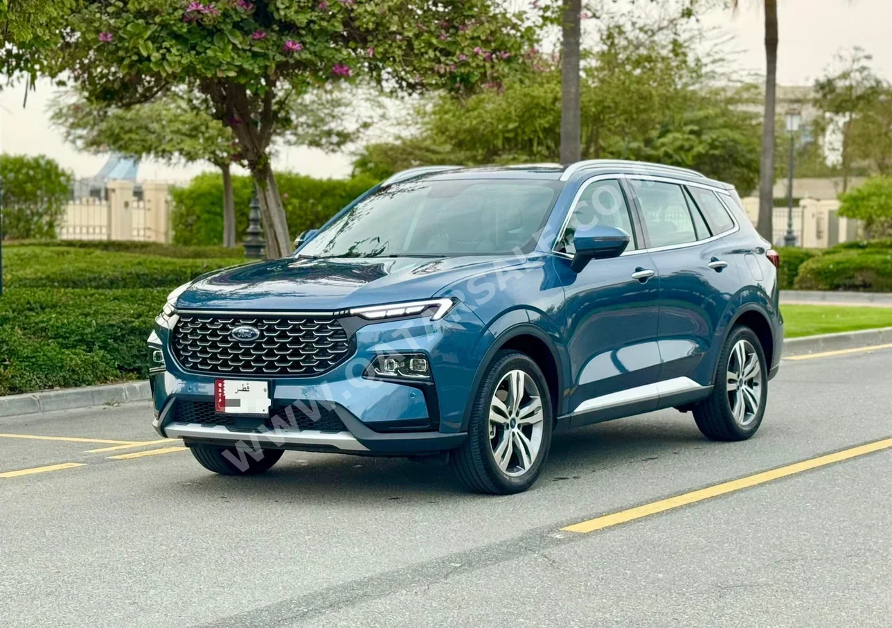Ford  Territory  Titanium  2024  Automatic  25,000 Km  4 Cylinder  Four Wheel Drive (4WD)  SUV  Blue  With Warranty