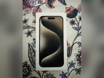 Mobile Phones Apple  - iPhone 15  - Pro  - Natural Titanium  - 256 GB