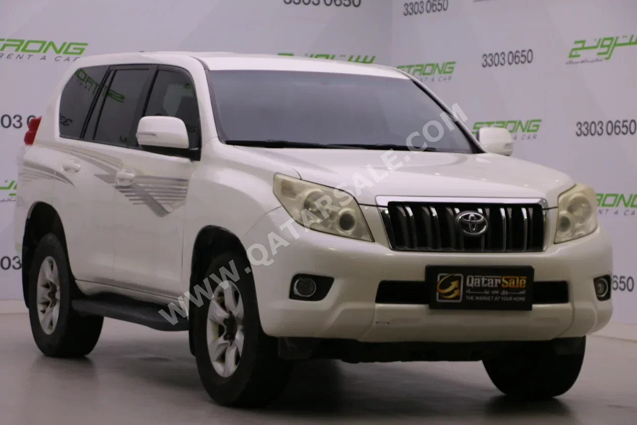 Toyota  Prado  TXL  2012  Automatic  218,000 Km  6 Cylinder  Four Wheel Drive (4WD)  SUV  White