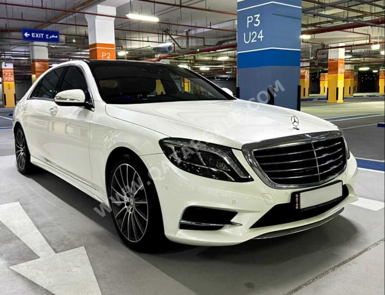 مرسيدس - بنز  اس - كلاس  400 AMG  2016  اوتوماتيك  75,000 كم  6 سلندر  دفع خلفي  سيدان  أبيض