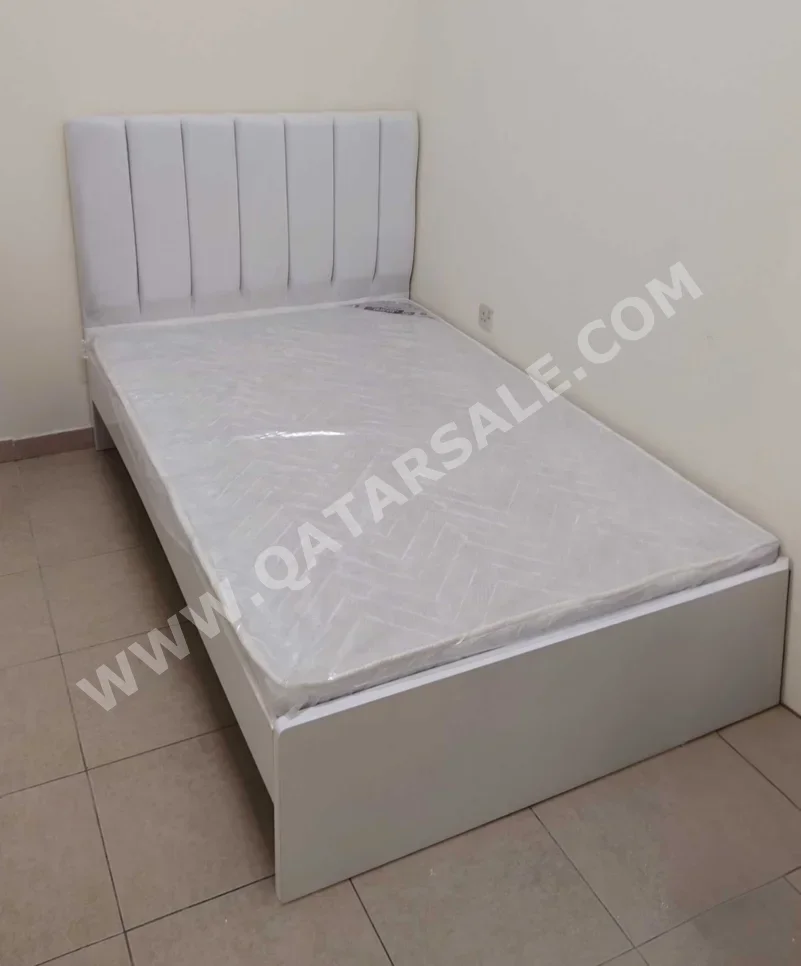 Beds - Single  - White  - Mattress Included