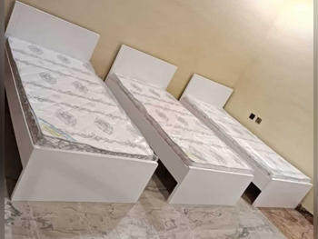 Beds - Single  - White  - Mattress Included