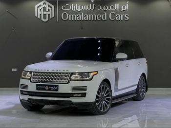 لاند روفر  رنج روفر  فوج اس اي  2015  اوتوماتيك  130,000 كم  8 سلندر  دفع رباعي  اس يو في  أبيض