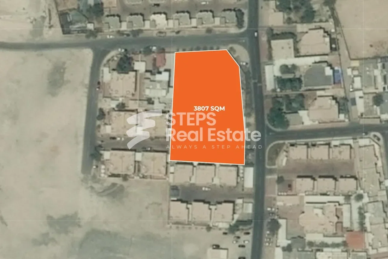 Lands For Sale  in Al Rayyan  - Al Gharrafa  -Area Size 3,807 Square Meter