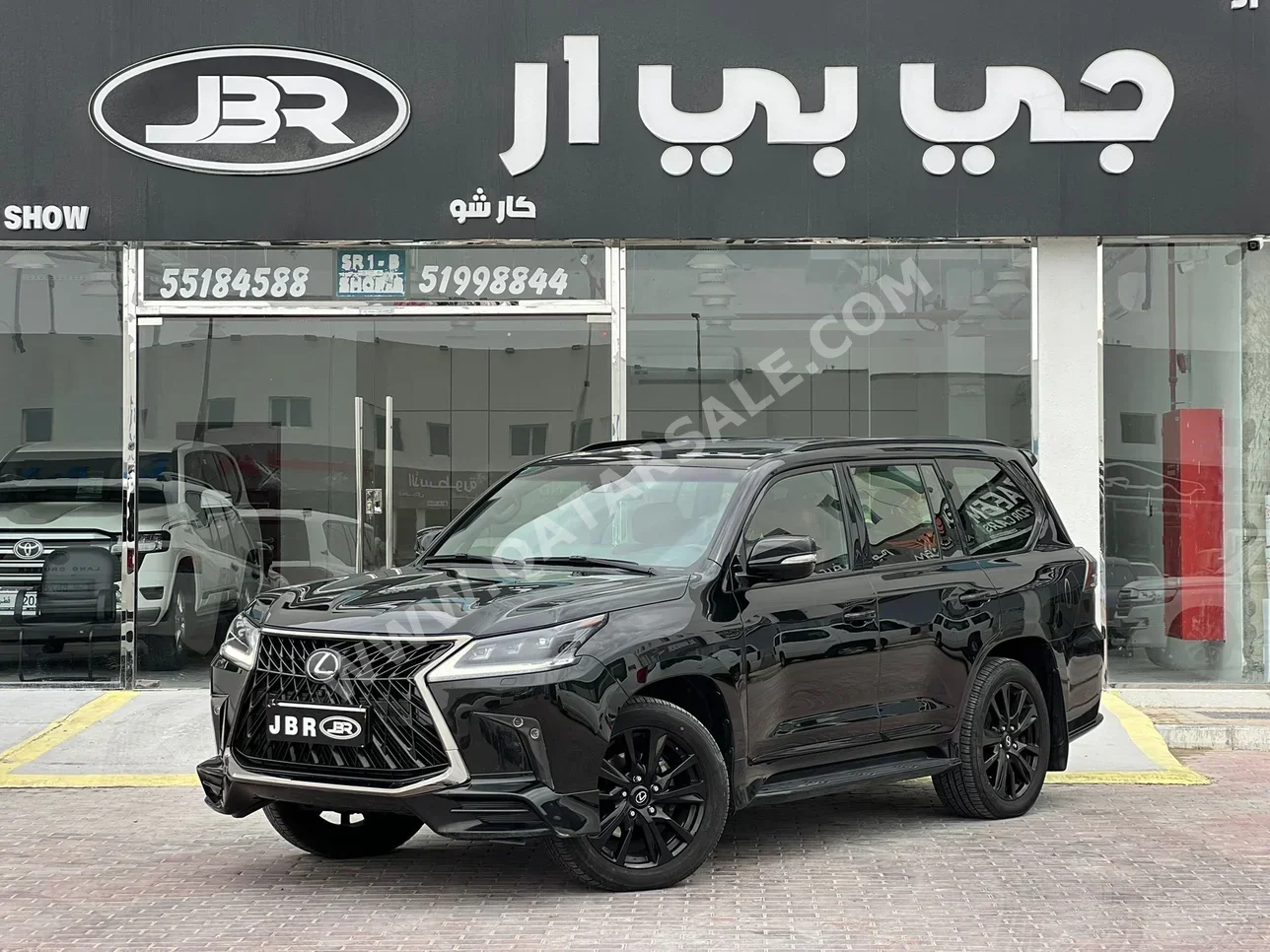 Lexus  LX  570 S Black Edition  2019  Automatic  69,000 Km  8 Cylinder  Four Wheel Drive (4WD)  SUV  Black