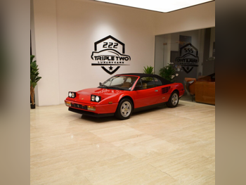 Ferrari  Mondial  1987  Manual  60,000 Km  8 Cylinder  Rear Wheel Drive (RWD)  Convertible  Red