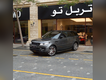Land Rover  Range Rover  Sport  2015  Automatic  186,640 Km  8 Cylinder  Four Wheel Drive (4WD)  SUV  Dark Gray