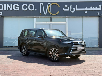 Lexus  LX  600 Luxury  2025  Automatic  15,000 Km  6 Cylinder  Four Wheel Drive (4WD)  SUV  Black  With Warranty