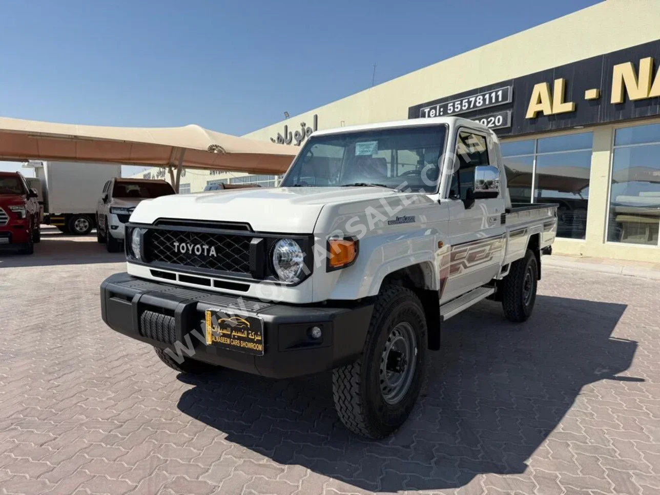 Toyota  Land Cruiser  LX  2025  Manual  4,500 Km  6 Cylinder  Four Wheel Drive (4WD)  Pick Up  White  With Warranty