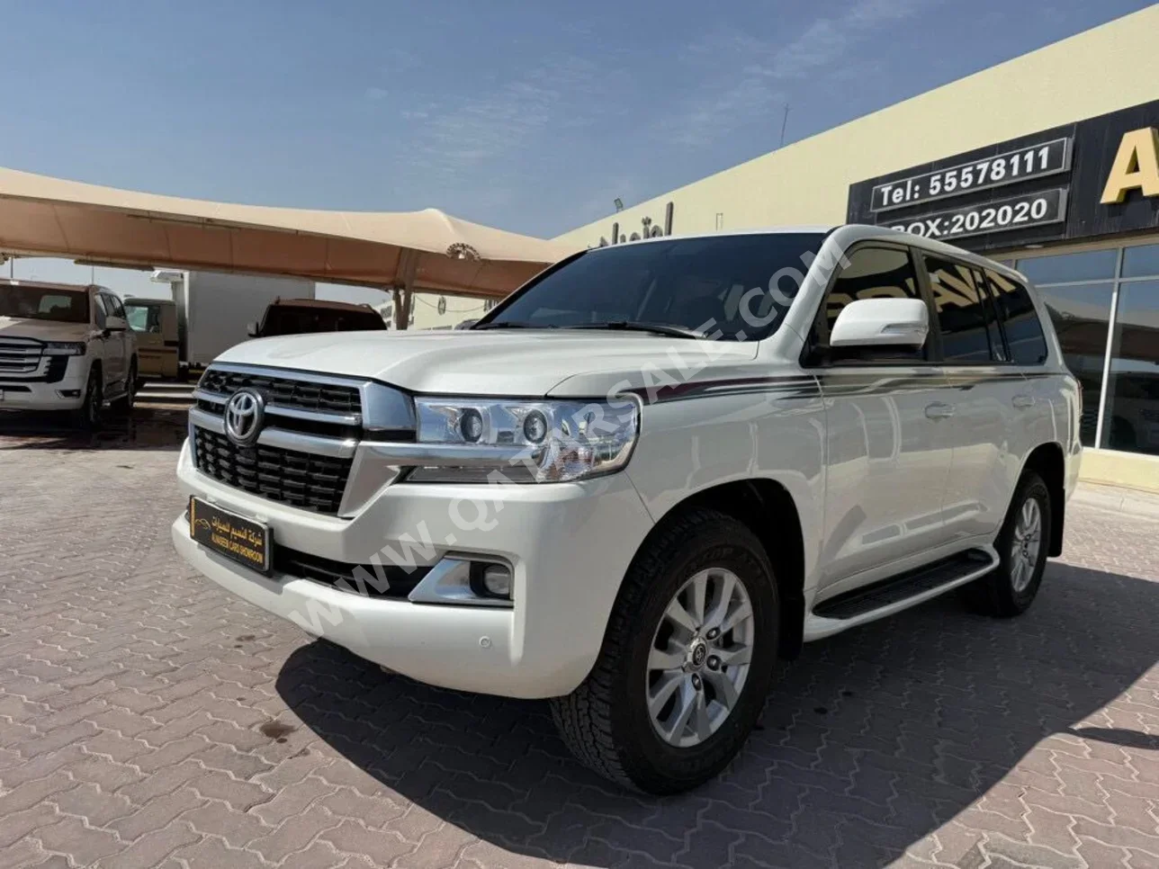 Toyota  Land Cruiser  GXR  2021  Automatic  88,000 Km  6 Cylinder  Four Wheel Drive (4WD)  SUV  White