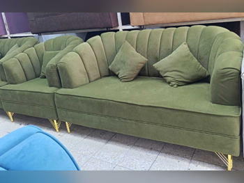 الأرائك والكنب والكراسي لايف ستايل  طقم كنب  - قماش