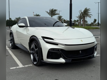 فيراري  بوروسانجوي  2024  اوتوماتيك  9,000 كم  12 سلندر  دفع كلي مستمر  اس يو في  أبيض  تحت الضمان