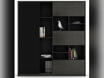 Storage Cabinets - Shelving unit  - Black