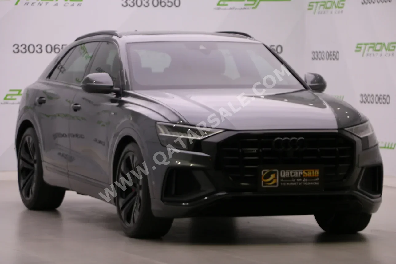 Audi  Q8  S-Line  2019  Automatic  131,000 Km  6 Cylinder  All Wheel Drive (AWD)  SUV  Gray