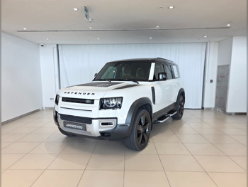 Land Rover  Defender  110 HSE  2024  Automatic  34,760 Km  6 Cylinder  Four Wheel Drive (4WD)  SUV  White  With Warranty