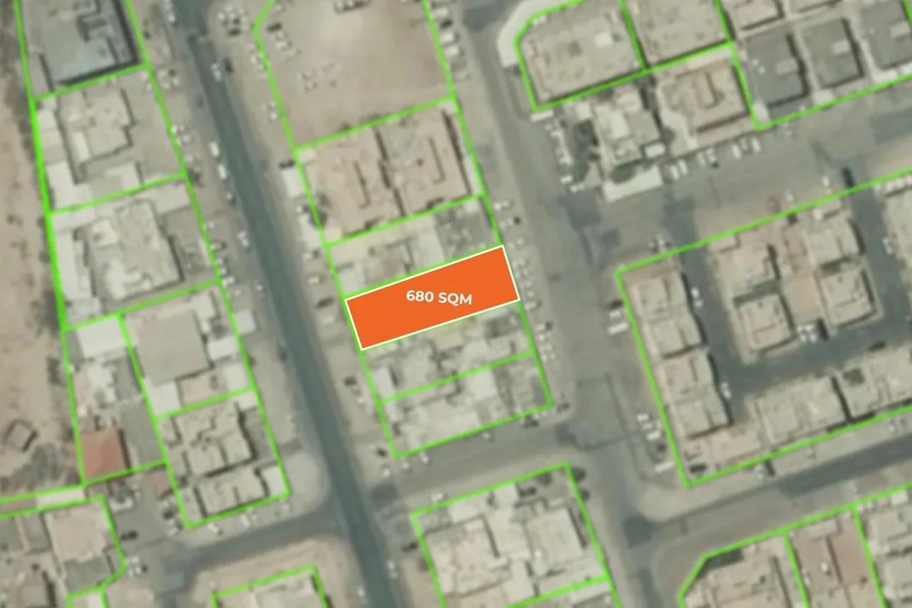 اراضي للبيع  في الريان  - لوعيب  -المساحة 680 متر مربع