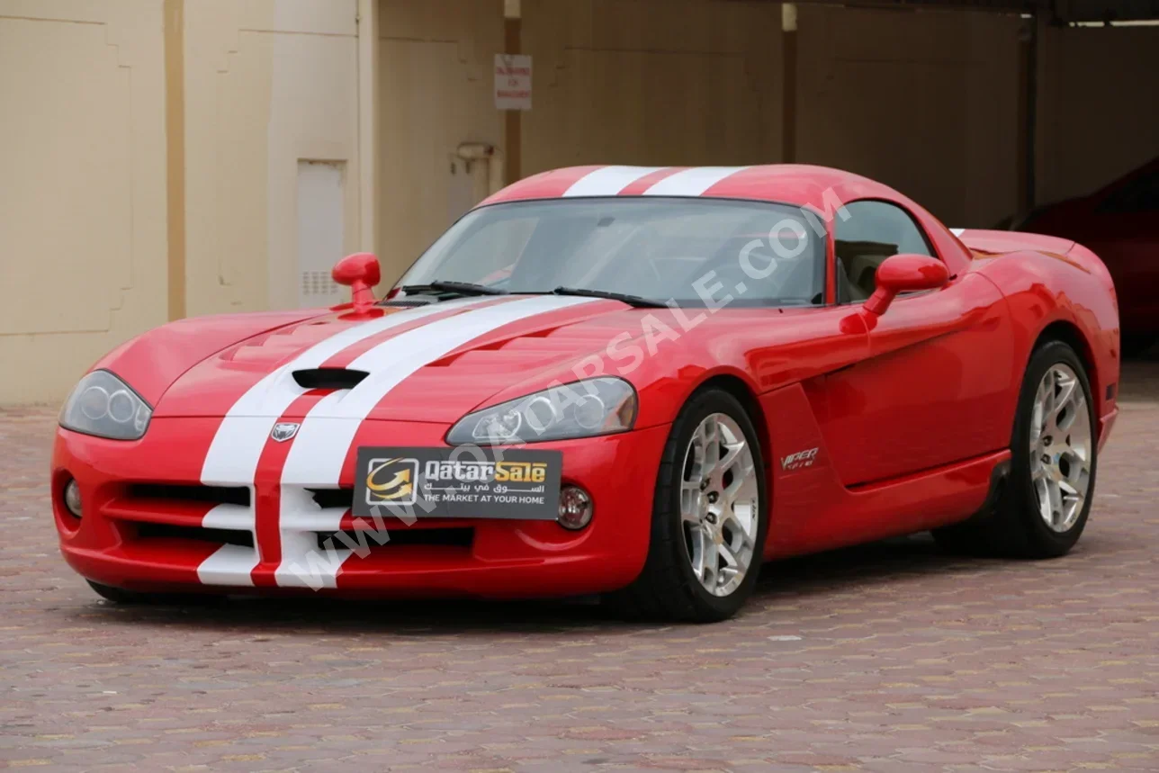 دودج  فايبر  SRT-10  2008  عادي  27,000 كم  10 سلندر  دفع خلفي  كوبيه \ سبورت  أحمر