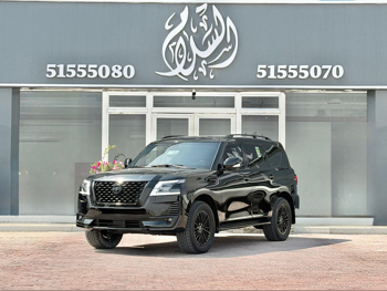 نيسان  باترول  بلاتنيوم  2024  اوتوماتيك  49,000 كم  6 سلندر  دفع رباعي  اس يو في  أسود  تحت الضمان