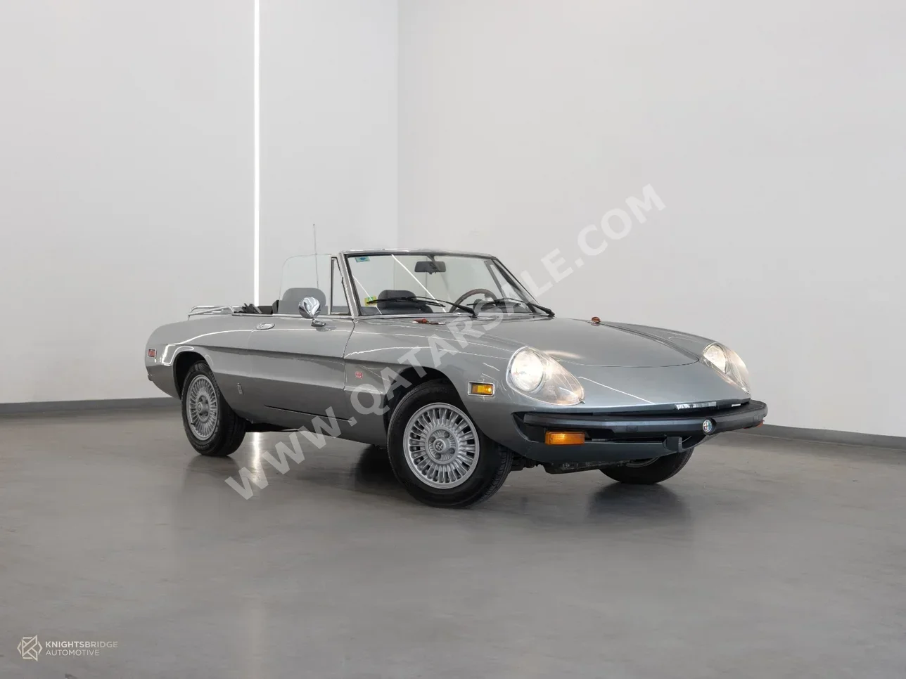Alfa Romeo  Spider  1979  Automatic  57,770 Km  4 Cylinder  Rear Wheel Drive (RWD)  Convertible  Gray