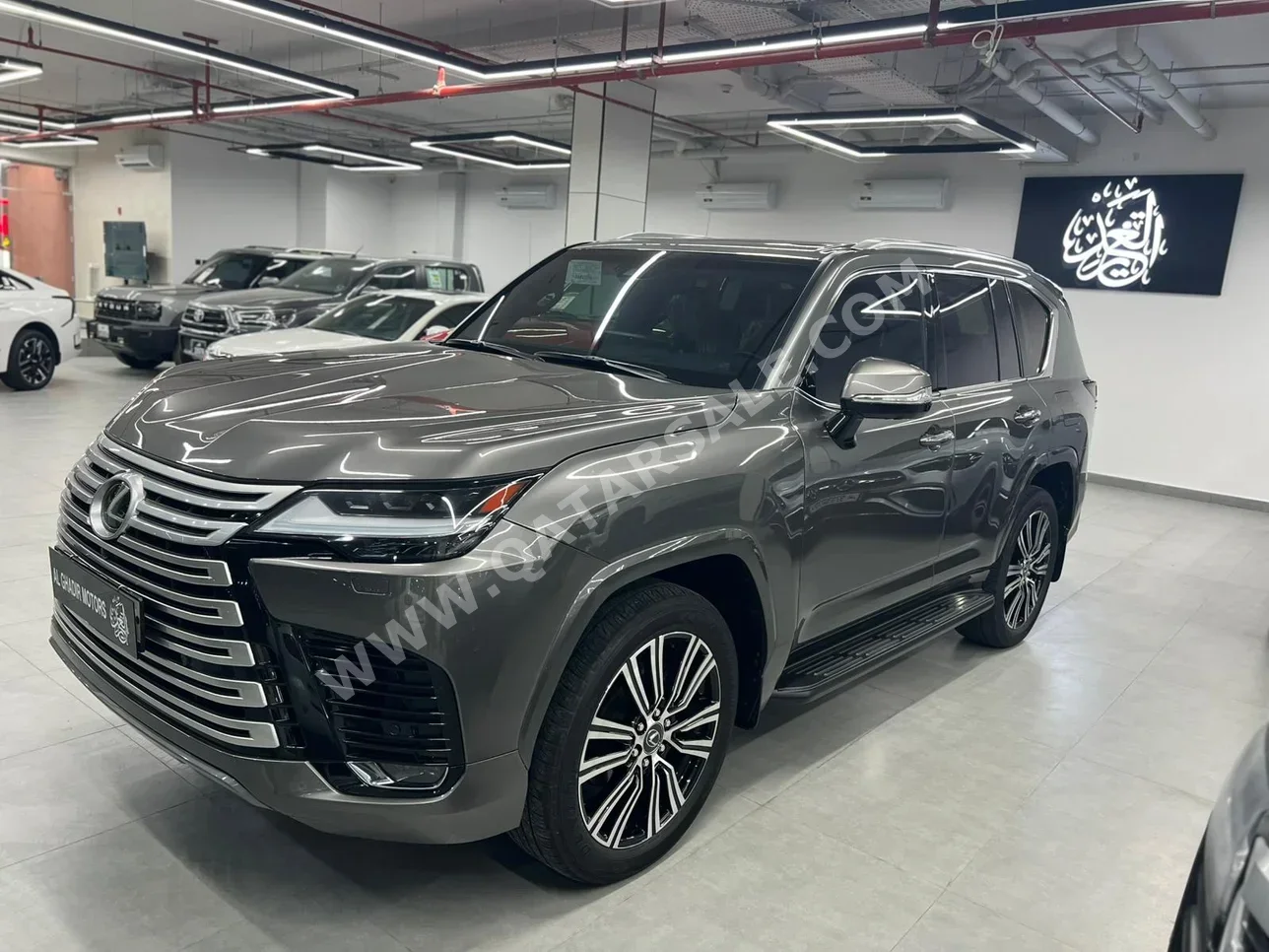 Lexus  LX  600 Luxury  2024  Automatic  54,000 Km  8 Cylinder  Four Wheel Drive (4WD)  SUV  Sonic Titanium  With Warranty