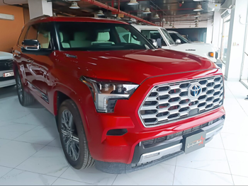 تويوتا  سكويا  اس ار 5  2023  اوتوماتيك  35,000 كم  8 سلندر  دفع رباعي  اس يو في  أحمر  تحت الضمان