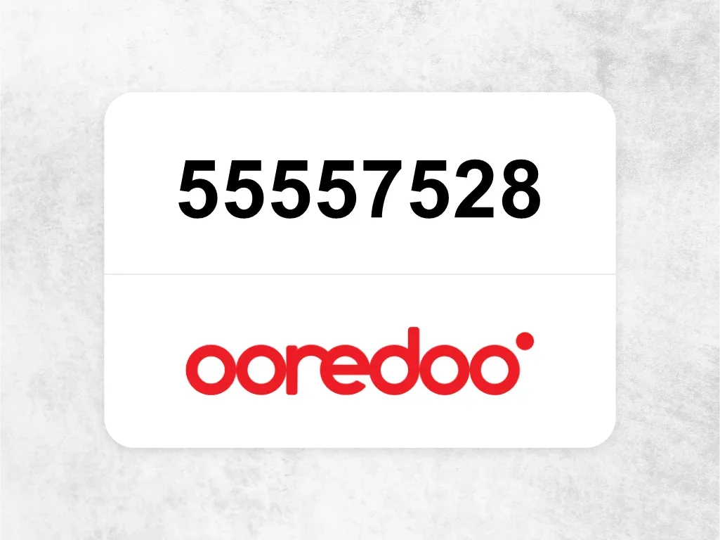 Ooredoo Mobile Phone  55557528