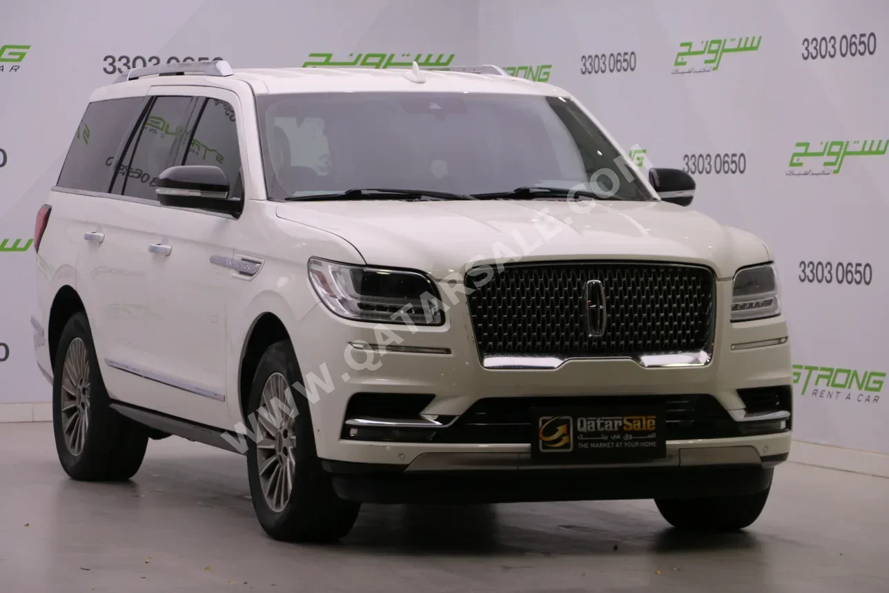 Lincoln  Navigator  2020  Automatic  151,000 Km  6 Cylinder  Four Wheel Drive (4WD)  SUV  White