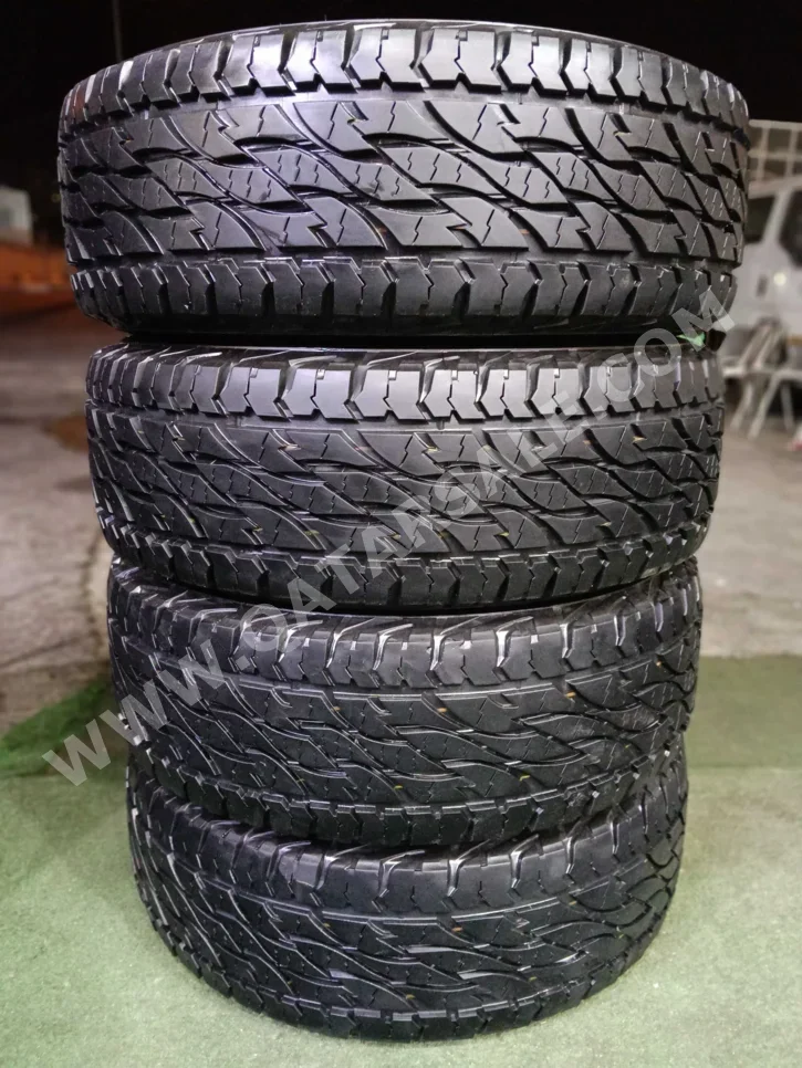 العجلات والجنوط (الرنقات) بريدجستون صنع في إندونيسيا \  4 مواسم  تشمل الرنق  2857017 ميليمتر  17"  مع ضمان