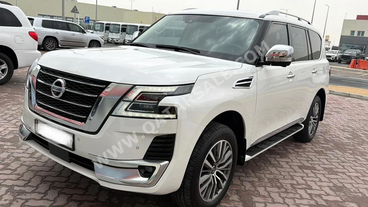 Nissan  Patrol  Platinum  2020  Automatic  110,000 Km  6 Cylinder  Four Wheel Drive (4WD)  SUV  White