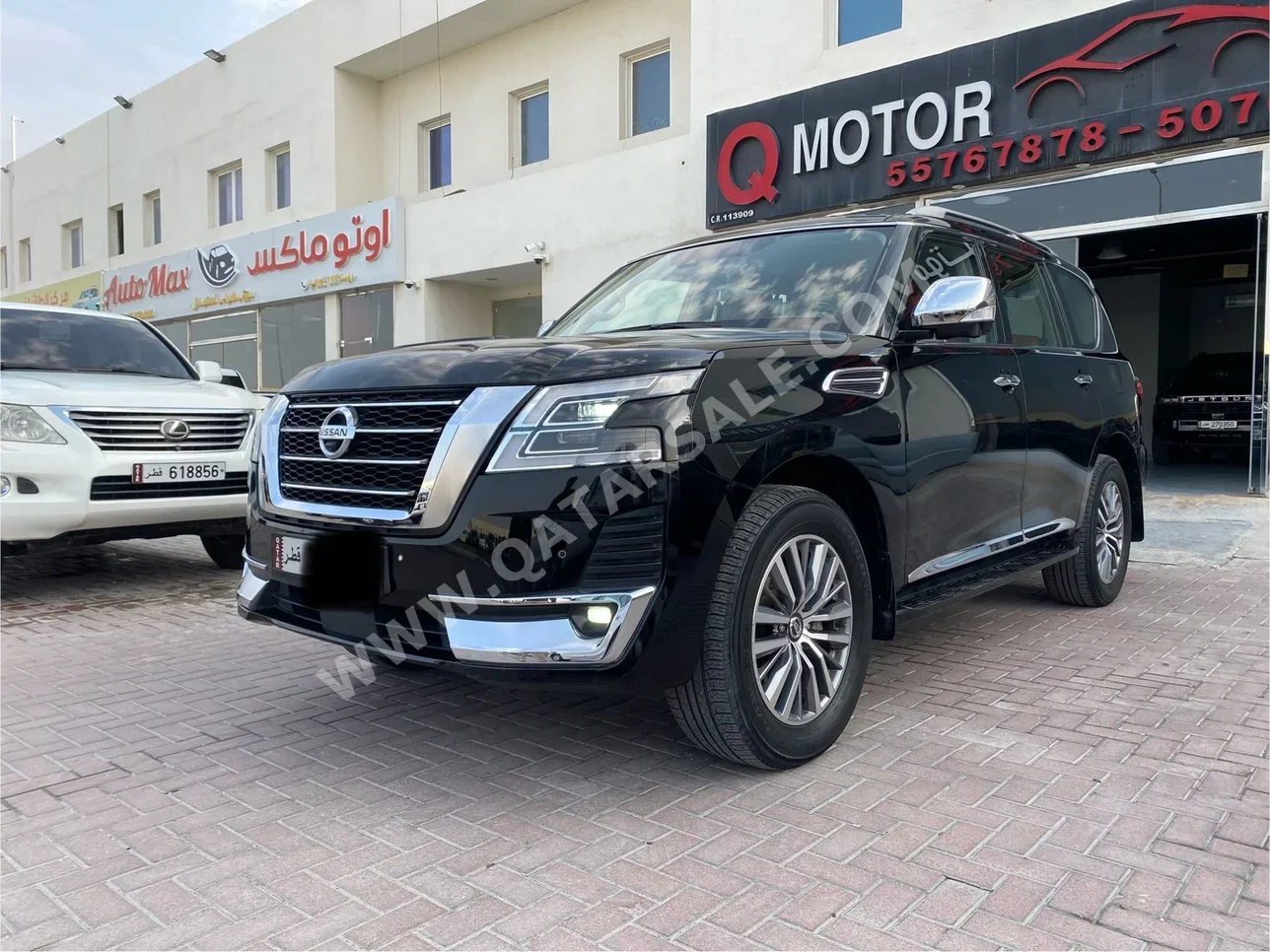 Nissan Patrol Platinum 2021 Automatic 194,000 Km 8 Cylinder Four Wheel Drive (4WD) SUV Black