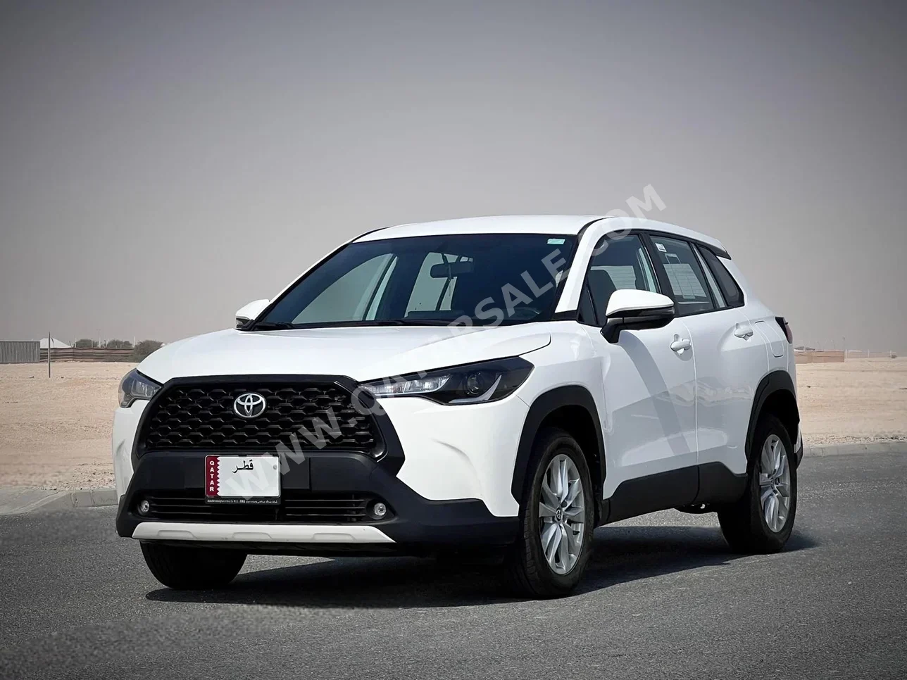 Toyota Corolla 2023 Automatic 88,000 Km 4 Cylinder Front Wheel Drive (FWD) SUV White With Warranty