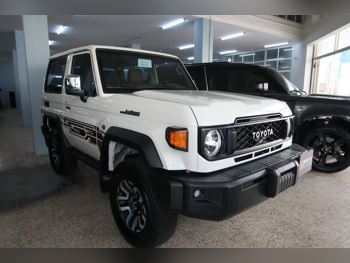Toyota  Land Cruiser  Hard Top  2024  Automatic  2,000 Km  6 Cylinder  Four Wheel Drive (4WD)  SUV  White  With Warranty
