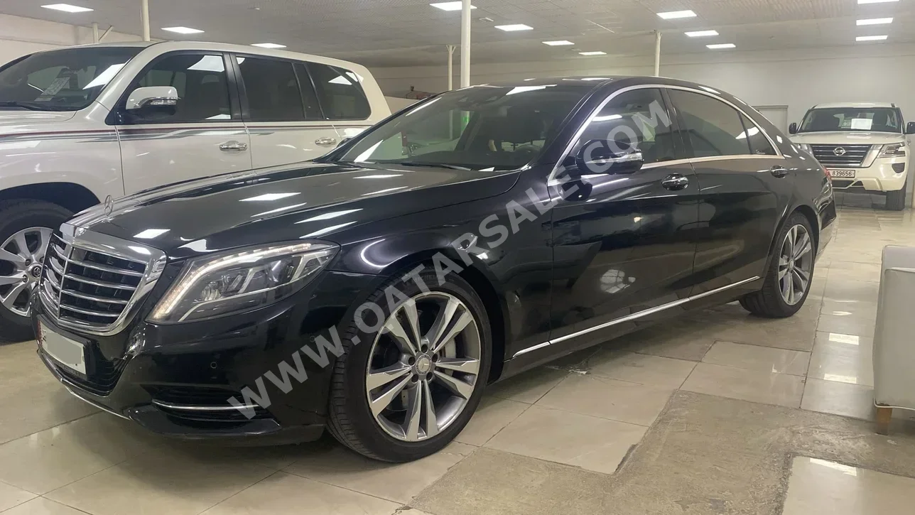 مرسيدس - بنز اس - كلاس 400 2015 اوتوماتيك 53,000 كم 6 سلندر دفع خلفي سيدان أسود