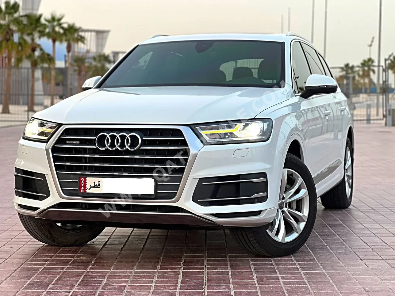 Audi Q7 35 TFSI Quattro 2019 Automatic 106,000 Km 6 Cylinder Four Wheel Drive (4WD) SUV White