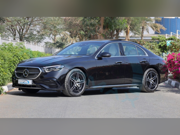 مرسيدس - بنز  اي - كلاس  300 AMG  2026  اوتوماتيك  0 كم  4 سلندر  دفع كلي مستمر  سيدان  أسود  تحت الضمان