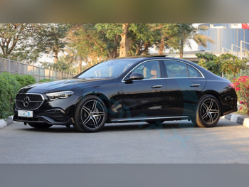مرسيدس - بنز  اي - كلاس  300 AMG  2026  اوتوماتيك  0 كم  4 سلندر  دفع كلي مستمر  سيدان  أسود  تحت الضمان